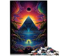 Puzzle 1000 pezzi per adulti "Colors of The Nile" gioco di pensiero 26 x 38 cm collezione di artisti belle arti adatte per bambini e ragazzi dai 14 anni in su