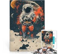 puzzle 1000 pezzi per adulti Consegna a domicilio di Space Sushi Giocattoli per l'intrattenimento in famiglia Regali di Babbo Natale segreto 38x26cm