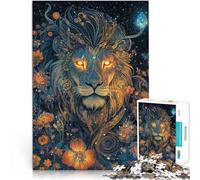puzzle 1000 pezzi per adulti Cosmic Bloom Il Re Leone Antistress Vacanza in patria Uccidere il tempo Gioco educativo per compleanno e Natale 50x70cm