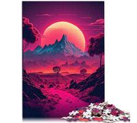 Puzzle 1000 pezzi per adulti Cosmic Dreams competizione di velocità a mano, 26 x 38 cm, adatto per la decorazione dell'ufficio, adatto per adolescenti dai 14 anni in su