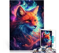 Puzzle 1000 pezzi per adulti Cosmic Fox Decorazione per la casa Puzzle Sfida di intelligenza cerebrale Giocattoli avvincenti per adolescenti dai 14 anni e oltre 26 x 38 cm