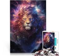 puzzle 1000 pezzi per adulti Cosmo Galassia Leone per il giocattolo di sfida del gioco educativo Decorazioni e regali unici per la casa 38x26cm