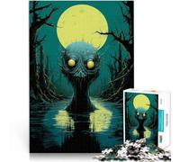 puzzle 1000 pezzi per adulti Creatura della palude per il giocattolo di sfida del gioco educativo Decorazioni e regali unici per la casa 75x50cm