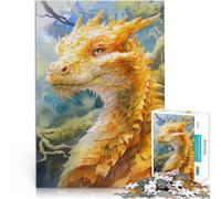 puzzle 1000 pezzi per adulti Creatura leggendaria gialla per il giocattolo di sfida del gioco educativo è ideale come regalo per tutta la famiglia 50x70cm