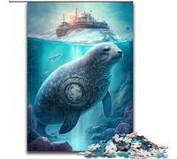 Puzzle 1000 pezzi per adulti, Creature immaginarie della foca, Puzzle impossibili per adulti, dimensioni 50x75cm, Gioco rompicapo, Gioco interattivo per famiglie, Adatto a partire dai 14 anni