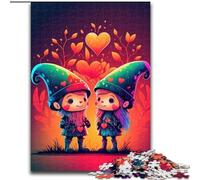 Puzzle 1000 pezzi per adulti Creature Love Duo Puzzle dimensioni 50x75cm Gioco interattivo per famiglie, sfida mentale, giocattolo educativo