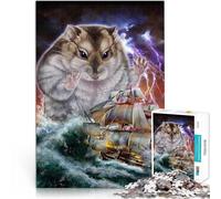 puzzle 1000 pezzi per adulti Criceto mostruoso Kraken per il giocattolo di sfida del gioco educativo perché è ideale come regalo per tutta la famiglia 52x38cm