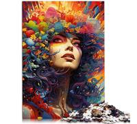 Puzzle 1000 pezzi per adulti dea puzzle fai da te Giocattoli Aiuta il cervello a esercitare giocattoli coinvolgenti per coltivare la pazienza 14,96 "x 20,47"