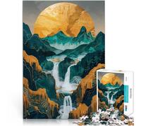 puzzle 1000 pezzi per adulti Decorazione oro naturale Antistress Vacanza in patria Uccidere il tempo è ideale come regalo per tutta la famiglia 75x50cm