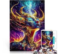 puzzle 1000 pezzi per adulti Demone dell'energia cosmica Antistress Vacanza in patria Uccidere il tempo Giocattoli per la decorazione della casa 38x26cm
