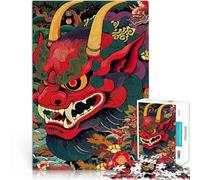 puzzle 1000 pezzi per adulti Demone giapponese Yokai Difficile da completare ma divertente e umoristico è ideale come regalo per tutta la famiglia 38x26cm