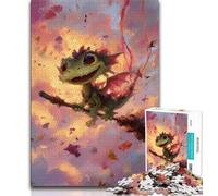 Puzzle 1000 pezzi per adulti Dinosaur Wizard 1000 pezzi per adolescenti rafforza l'amore tra coppie dai 14 anni in su 38x26cm