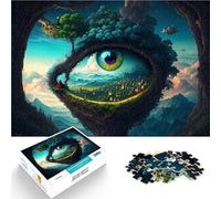 puzzle 1000 pezzi per adulti Dio ha tanto amato la Terra v1 Giocattoli per l'intrattenimento in famiglia Lista dei desideri con Babbo Natale 38x26cm