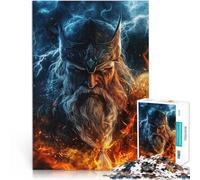 puzzle 1000 pezzi per adulti Dio norreno Odino Padre di tutti Giocattolo educativo antistress offerte come regali per tutta la famiglia 38x26cm