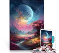 puzzle 1000 pezzi per adulti Dipingere il paesaggio Antistress Vacanza in patria Uccidere il tempo perché è ideale come regalo per tutta la famiglia 50x70cm