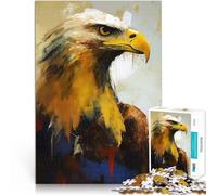puzzle 1000 pezzi per adulti Dipinto astratto dell'aquila 1 Vacanza a casa: uccidere il tempo offerte come regali per tutta la famiglia 75x50cm