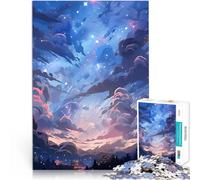 puzzle 1000 pezzi per adulti Dipinto di notte stellata per il giocattolo di sfida del gioco educativo perché è ideale come regalo per tutta la famiglia 38x26cm