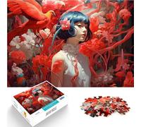 puzzle 1000 pezzi per adulti donne giapponesi Aiuta il cervello ad allenare i giocattoli che creano dipendenza per coltivare la pazienza Idee regalo 50x70cm