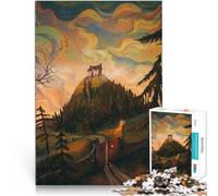 puzzle 1000 pezzi per adulti Dopo il grande cancello Difficile da completare ma divertente e umoristico perché è ideale come regalo per tutta la famiglia 70x100cm