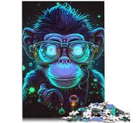Puzzle 1000 pezzi per adulti Dr. Monkey famiglia giochi divertenti Ogni pezzo è unico - impegnativo gioco divertente famiglia 38 x 52 cm