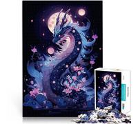 puzzle 1000 pezzi per adulti Drago Celeste Etereo Aiuta il cervello ad allenare i giocattoli che creano dipendenza per coltivare la pazienza Un'opera d'arte 50x70cm