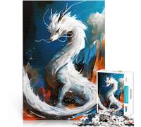 puzzle 1000 pezzi per adulti Drago Celeste Giocattoli che creano dipendenza e sfidano l'intelligenza del cervello Interazione genitore-figlio 38x26cm