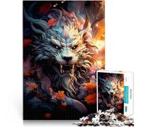 puzzle 1000 pezzi per adulti drago d'arte Giocattoli che creano dipendenza e sfidano l'intelligenza del cervello regali per amici e familiari 38x26cm