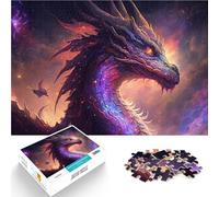puzzle 1000 pezzi per adulti Drago dello Spazio Cosmico Antistress Vacanza in patria Uccidere il tempo Giocattoli per la decorazione della casa 38x26cm