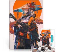 puzzle 1000 pezzi per adulti Drago Geisha Assassino per il giocattolo di sfida del gioco educativo Migliorare l'amore tra le coppie 52x38cm