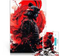 puzzle 1000 pezzi per adulti Drago samurai giapponese Antistress Vacanza in patria Uccidere il tempo Adatto per la decorazione del desktop 52x38cm