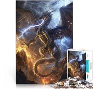 puzzle 1000 pezzi per adulti Drago Tempesta Giocattoli che creano dipendenza e sfidano l'intelligenza del cervello Idee regalo 52x38cm