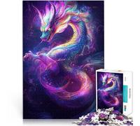 puzzle 1000 pezzi per adulti Drago Wyvern del Sole Aurora Vacanza a casa: uccidere il tempo Migliorare l'amore tra le coppie 70x100cm