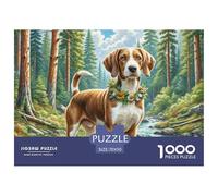 Puzzle 1000 Pezzi Per Adulti E Bambini Più Grandi - Puzzle German Shorthaired Pointer Divertenti Per Uomo E Donna - Attività Con Cute Animals Per Bambini Dai 8 Ai 12 Anni - Regalo Giocattolo Colorato