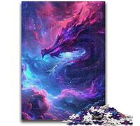 Puzzle 1000 pezzi per adulti e ragazzi Il drago tra le nuvole 1000 pezzi per adulti, giochi educativi, decorazioni per la casa, regalo di compleanno, regali, arte murale 50x75cm