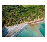 Puzzle 1000 Pezzi per Adulti e Ragazzi-Isola,Spiaggia,Mare,Tropici,Vista Aerea 70x50cm