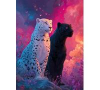 Puzzle 1000 Pezzi per Adulti e Ragazzi, puzzle Classico 1000 pezzi Fai Da Te Animali del cielo rosa, Intrattenimento Creativo Puzzles Difficili, Idea Regalo Uomo e Donna 75x50cm