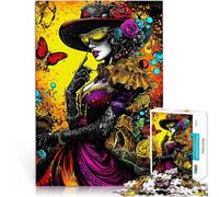Puzzle 1000 pezzi per adulti Eleganza gotica barocca Fatto di legno per età 14+ Giocattoli Giochi Educativi Antistress Donazione di opere d'arte misurare:50x75cm