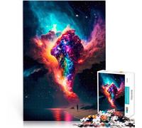 puzzle 1000 pezzi per adulti Esplosione cosmica Difficile da completare ma divertente e umoristico Decorazioni e regali unici per la casa 75x50cm