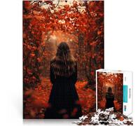 puzzle 1000 pezzi per adulti Estetica autunnale Giocattoli educativi per l'apprendimento Giochi per famiglie Decorazione perfetta 38x26cm