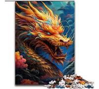 Puzzle 1000 pezzi per adulti Fantasy Dragon Puzzle impossibili per adulti Rompicapo impegnativo, attività per famiglie, arredamento per la casa, regalo per le vacanze dimensioni 38x26cm