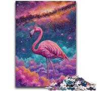 Puzzle 1000 pezzi per adulti Fantasy Flamingo per bambini dai 14 anni in su Interessanti regali antistress per amici e familiari 26x38cm