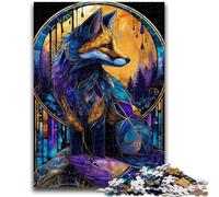 Puzzle 1000 pezzi per adulti Fantasy Fox per bambini dai 14 anni in su Gioco pratico Regali di Natale 50x75cm