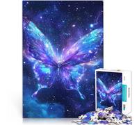puzzle 1000 pezzi per adulti Farfalla Cosmica Eternità Antistress Vacanza in patria Uccidere il tempo Gioco educativo per compleanno e Natale 38x26cm