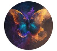 Puzzle 1000 pezzi per adulti Farfalla Nebulosa Puzzle in cartone Ideale per divertimento in famiglia, relax e regali per le feste 67,5x67,5 cm