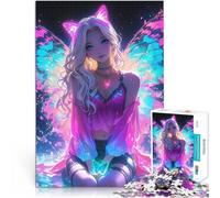 puzzle 1000 pezzi per adulti Fata al neon sull'acqua Antistress Vacanza in patria Uccidere il tempo offerte come regali per tutta la famiglia 75x50cm