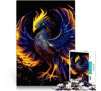 puzzle 1000 pezzi per adulti Fenice colorata Giocattoli che creano dipendenza e sfidano l'intelligenza del cervello Un'opera d'arte 52x38cm