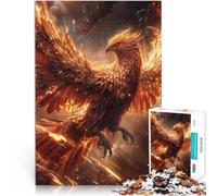 puzzle 1000 pezzi per adulti Fiaba della Fenice di Fuoco Giocattolo educativo intellettuale decomprimente Regalo di opere d'arte 52x38cm