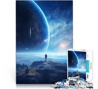 puzzle 1000 pezzi per adulti Figura solitaria nello spazio Giochi educativi Decorazione della casa offerte come regali per tutta la famiglia 70x100cm