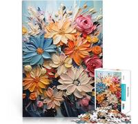 puzzle 1000 pezzi per adulti Fiori Acrilico Stile 1 Antistress Vacanza in patria Uccidere il tempo perché è ideale come regalo per tutta la famiglia 75x50cm
