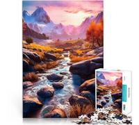 puzzle 1000 pezzi per adulti Fiume dei sogni Giocattoli che creano dipendenza e sfidano l'intelligenza del cervello Buon regalo 75x50cm